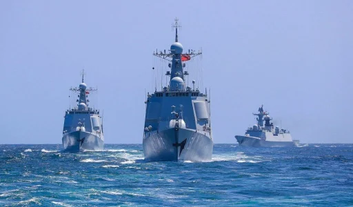 China warships