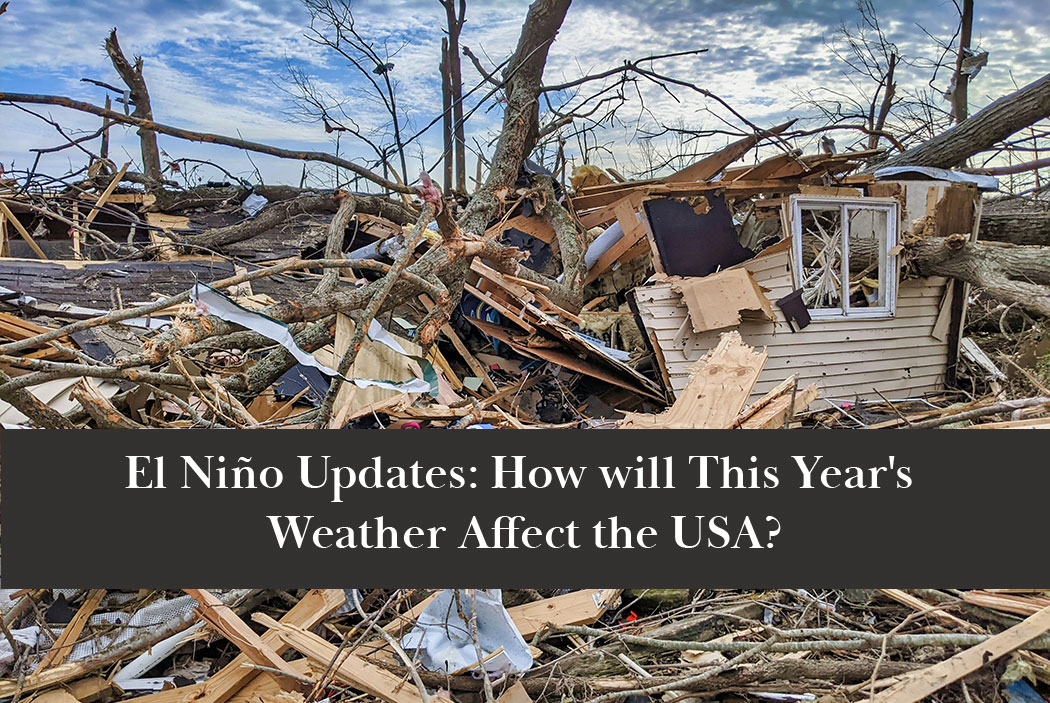 How will severe weather from this year's El Nino affect the USA?