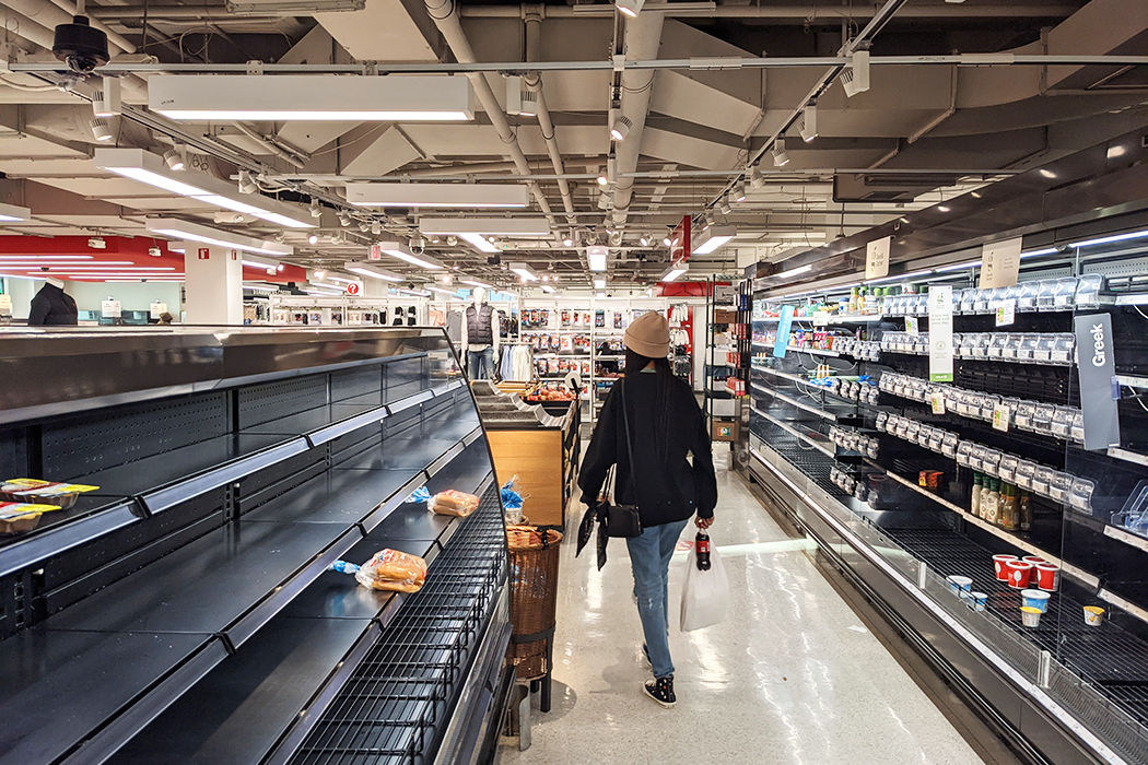 Food shortages are imminent