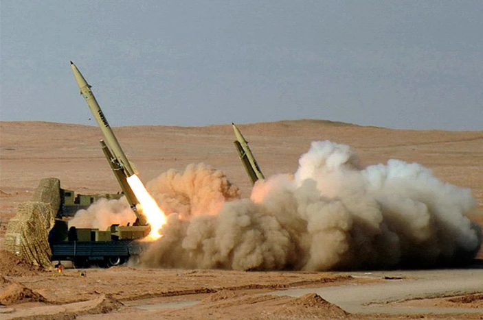 Iran targets Israel in a massive ballistic missile attack