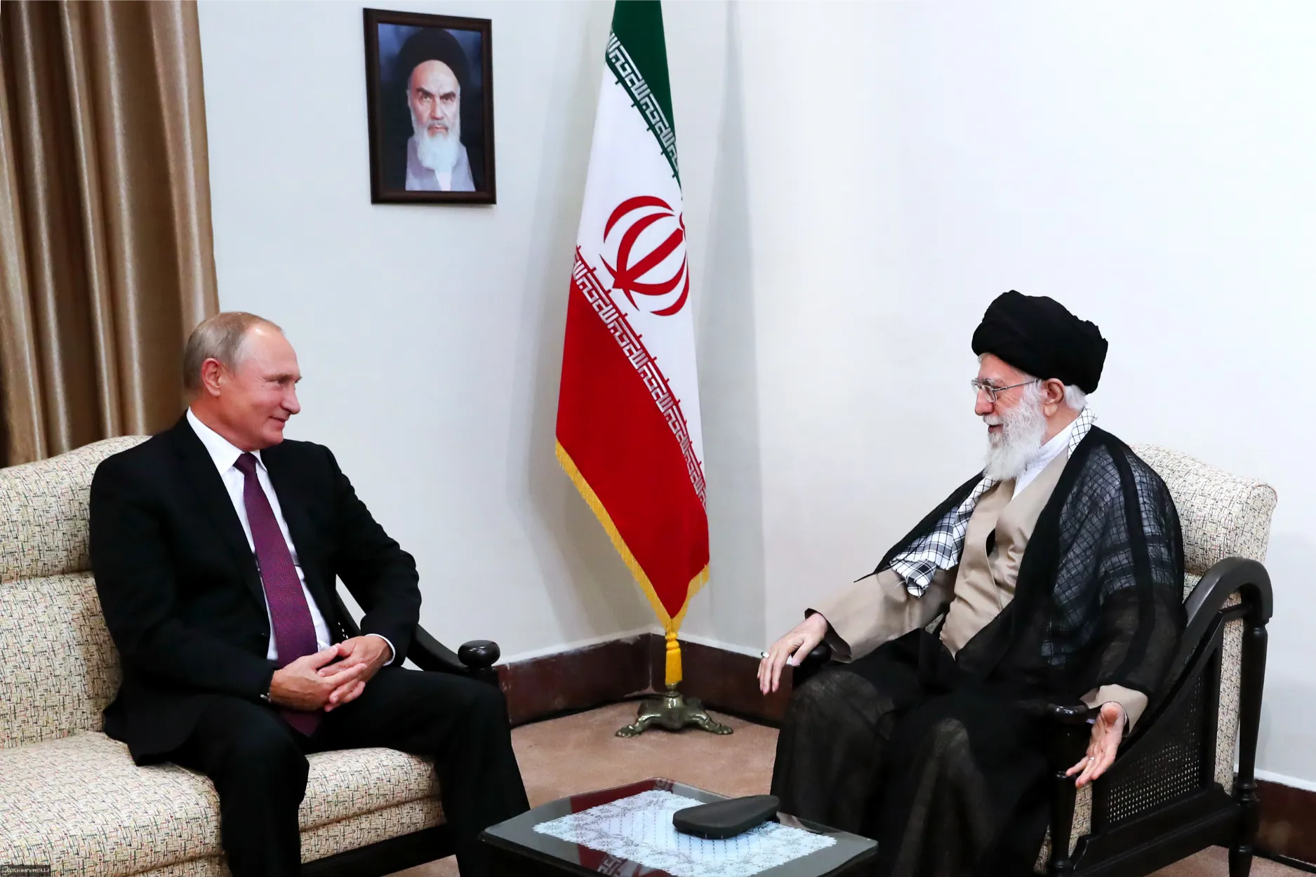 Putin and Khamenei